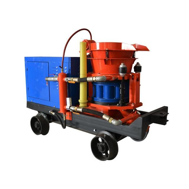 China Supplier Wet Mix Hsp-5 Concrete Cement Mortar Shotcrete Spraying Gunite Machine Price