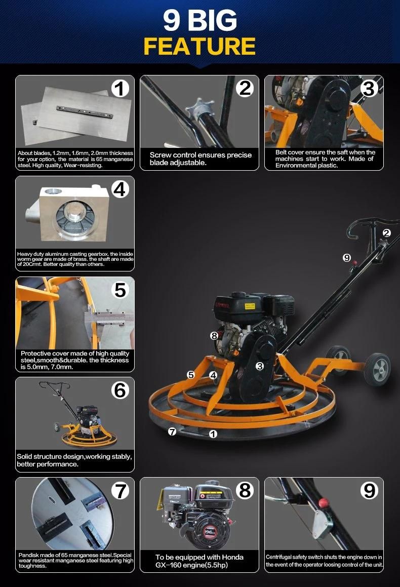 100cm Gasoline Engine Power Trowel