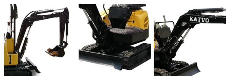 1 Ton Multipurpose Mini Small Crawler Excavators Construction Machinery Special Excavator