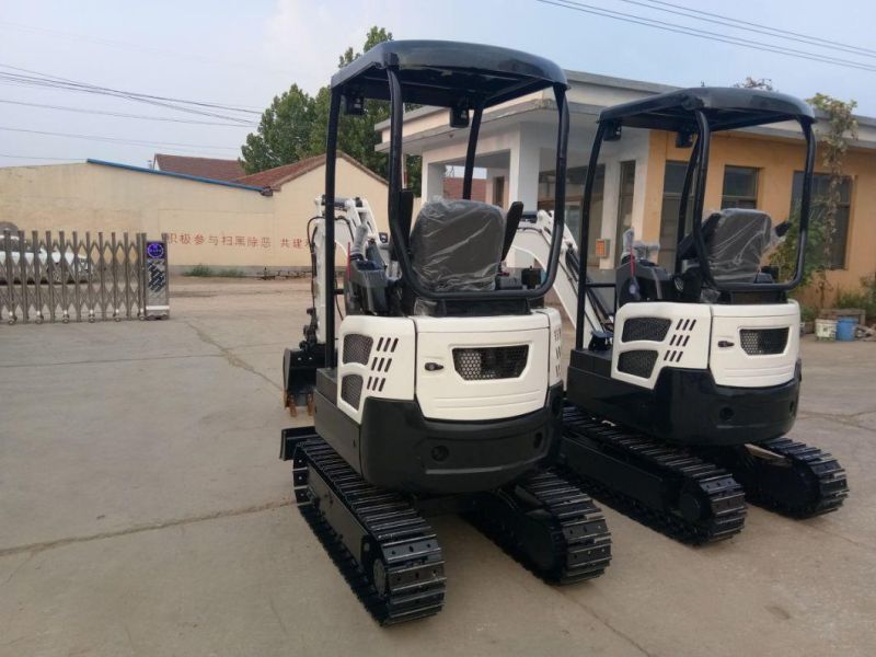 CE EPA Tailless 2200kg Kubota Hydraulic Crawler Excavator for Sale