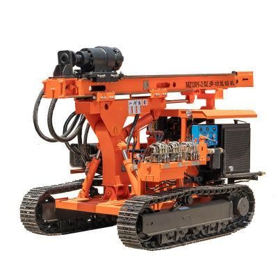 Small Ground Screw Pile Auger Drilling Rig Machine
