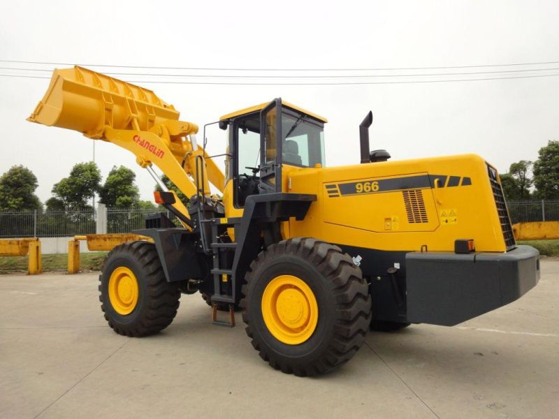 Sinomach Changlin 5 Ton 957h Front Wheel Loader with Cummins Engine