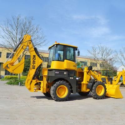 Manufacture Backhoe Towable Mini Excavator for Sale