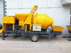 Easy Operation Diesel Mini Concrete Mixer with Pump for Sale