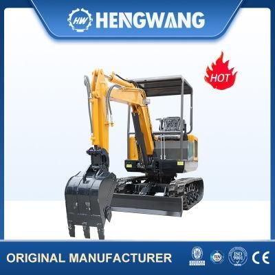 Factory Selling 2ton Hydraulic Bagger Excavator