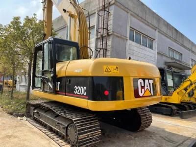Used Cat 320c 320d 330b 315D 312D 20 Tons Crawler Excavator Hydraulic Digger