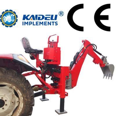 CE Standard Backhoe of Tractor with Side-Shift Boom