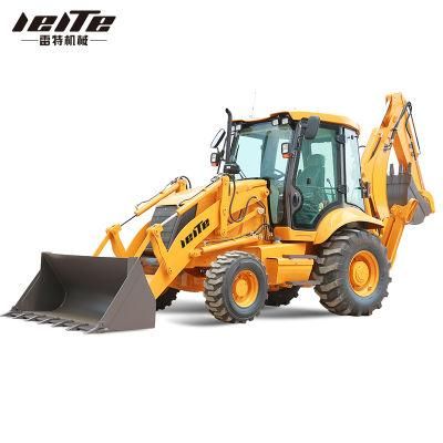 Backhoe Loader with Cheap Wheel Loader Price List Wheel Backhoe Loader Telescopic Hydraulic Pump Wheel Loader for Sale