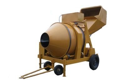 Self-Loading Concrete Mixer with Diesel Engine