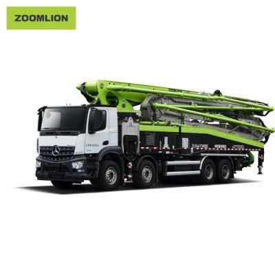 Zoomlion Official Manufacturer Truck Mounted Concrete Pump 63X-7rz with Four-Alex