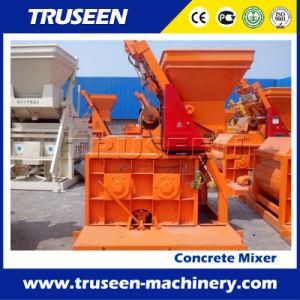 Twin Shaft Construction Mixing Machine with Sicoma Concrete Mixer