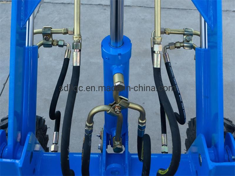 Chinese Factory Outlet 400kg Load Capacity 0.2cube Electric Wheel Loader