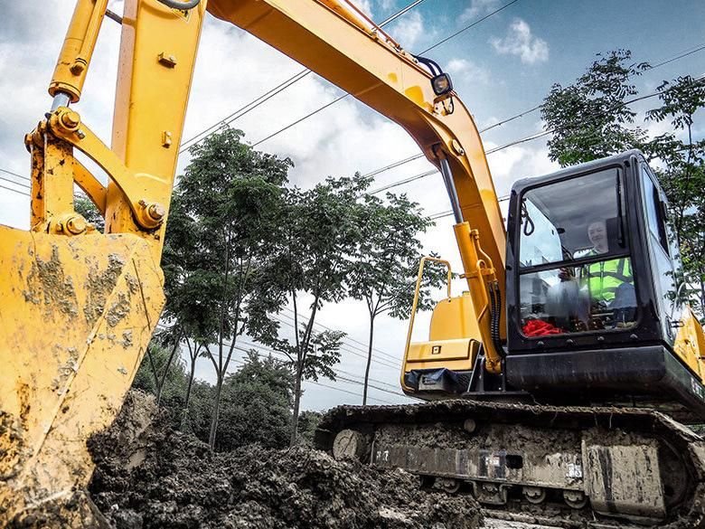 China Top Brand 8tons Crawler Digging Excavator 908e
