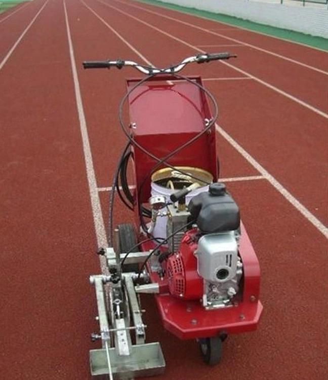 Road Cold Spraying Line Marking Removal Hand Push Thermoplastic Paint Machine