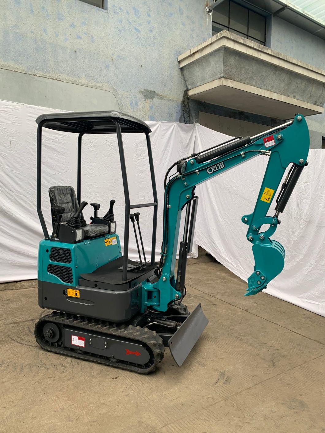 Cx-11b 11.6HP Conattruction Equipment Mini Digger Mini Excavator