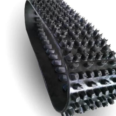 Rubber Track with 320mm Width for Snow Use, Customized Wheels