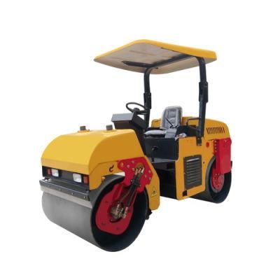 Prompt Delivery EPA Engine Vibratory Road Roller Double Drum Road Roller