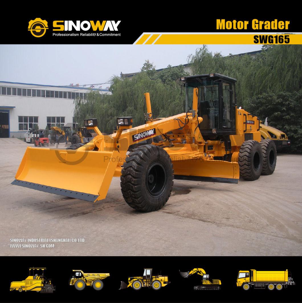 Dozer and Ripper Brand New 165HP Motor Grader for Road Grading