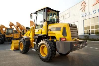 Lugong Small Front End Wheel Loader Capacity 2000kg