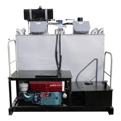 1200kg Hydraulic Double-Cylinder Thermoplastic Diesel Road Marking Paint Preheater Wholesale
