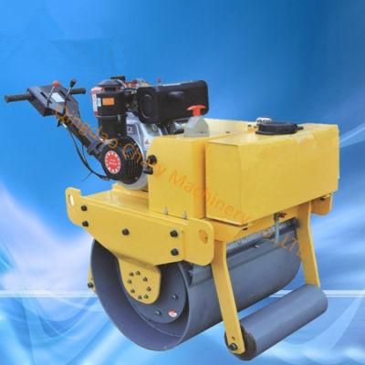 Single Wheel Vibratory Roller/Small Sized Walking Hydraulic Vibrating Compaction Roller