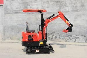 Factory Outlet 1 Ton Full Hydraulic Mini Excavator for Digging Tree Hole