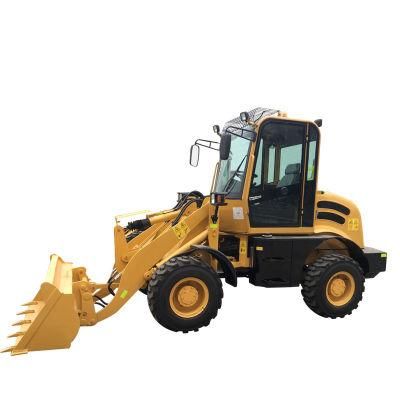 Multifunctional Big Wheel Loaders Telescopic 60 Kw Loader 1 Ton for Sale