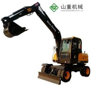 Construction Equipments Mini 7ton Excavator Grapple for Sale