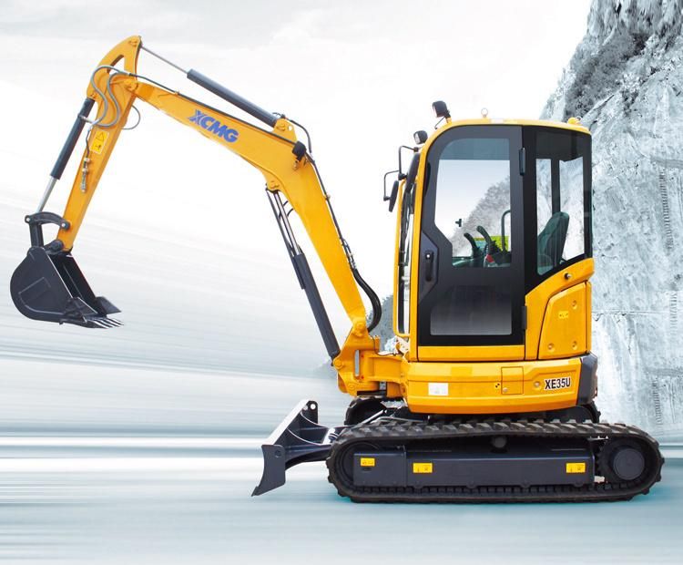 XCMG Official Xe55D 5.5 Ton Small Hydraulic Crawler Excavator Digger for Sale