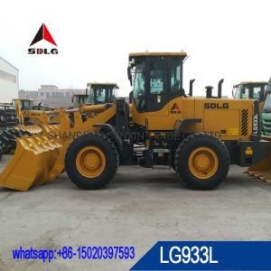 3t Sdlg Payloader LG933 Loader for High Temperature Condition