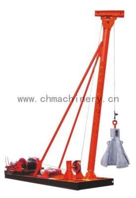 Free Fall Punch Steel Drop Hammer Pile Driver