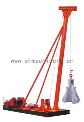 Free Fall Punch Steel Drop Hammer Pile Driver