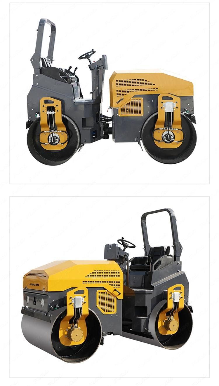 Road Roller Road Compactor Double Drum Vibratory Roller