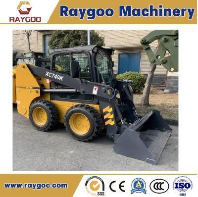 Chinese Skid Steer Loader Xc760K Multifunction Skid Steer Wheel Loader Price (more models for sale)