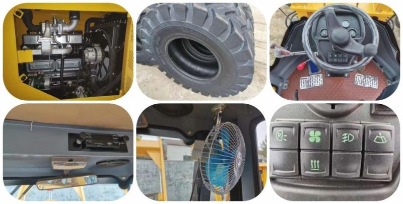 China Made Big Brand Hixen Mini Backhoe Loader for Sale