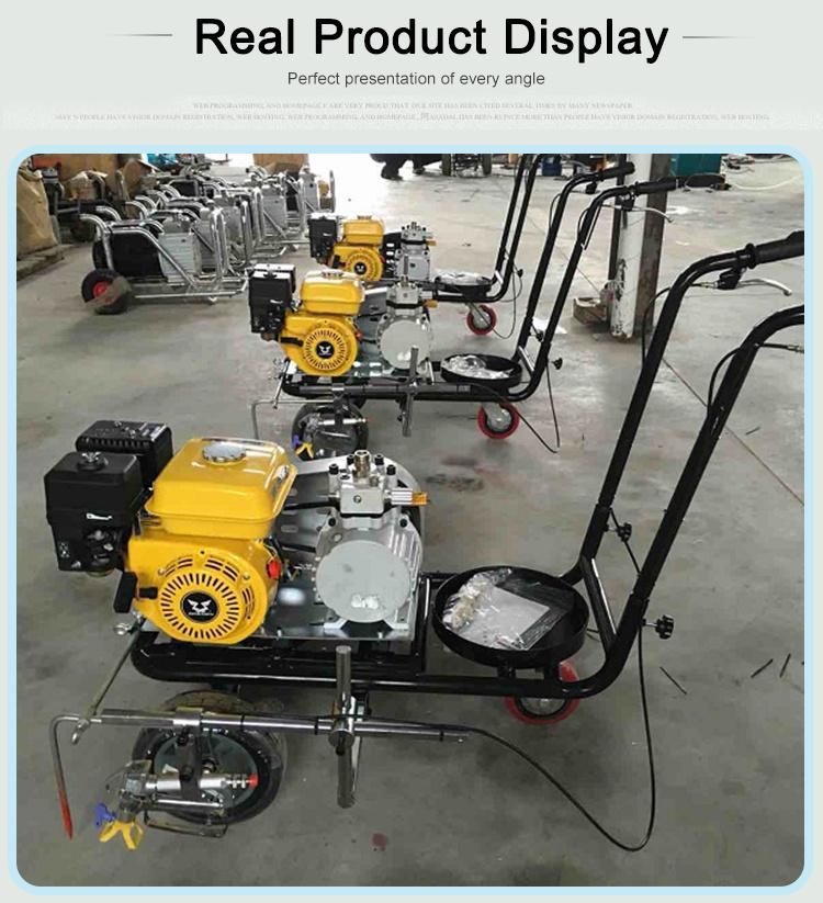 Cold Paint Sports Field Road Line Marking Paint Machine for Sale