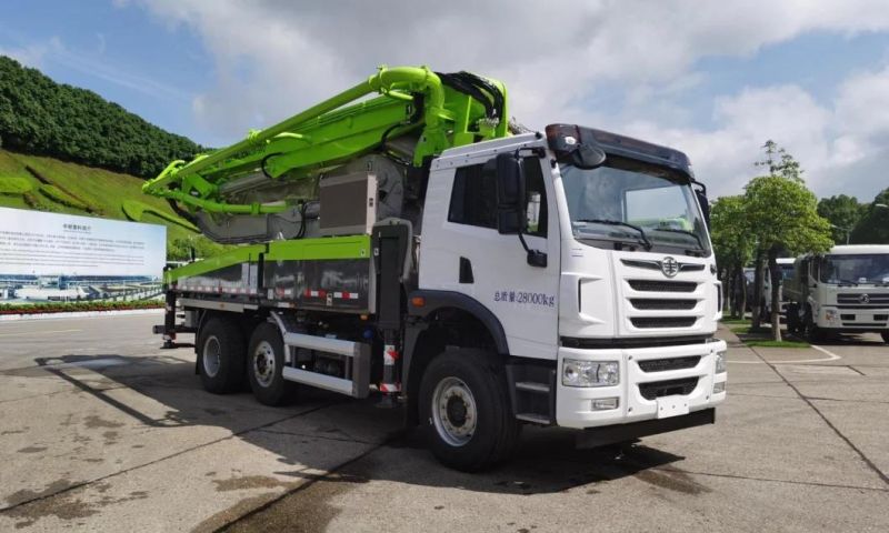 49m Concrete Pump Zoomlion Truck Mounted Concrete Pump 49X-6rz Pump Truck