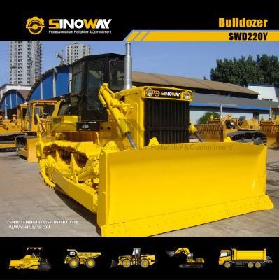 Cummins 220HP Big Track Type Bulldozer for Earth Moving