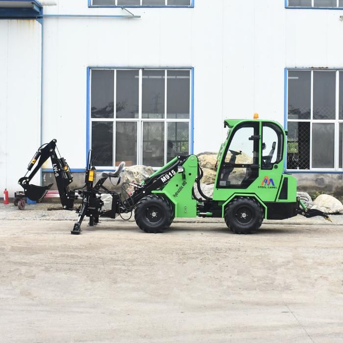 Earth-Moving Machinery Mini Compact Loader with Digging Tools Machine