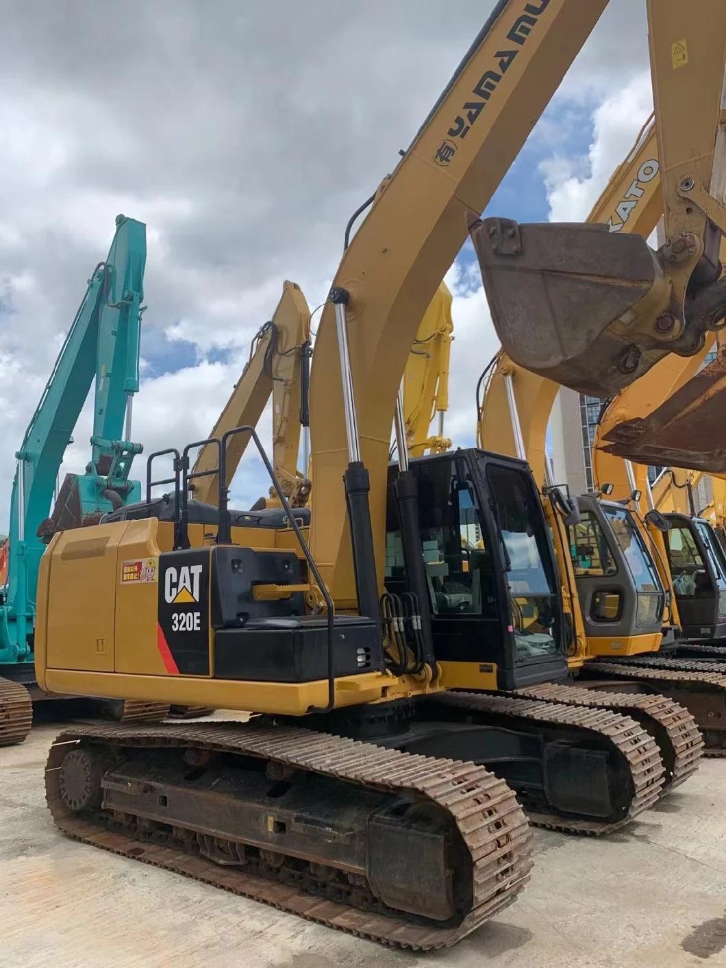 Caterpillar 320e Used Second Hand Medium Small Large Size Crawler Excavator 20 Ton Construction Machinery Machine Excavators Used Excavator Excavatrice Sale