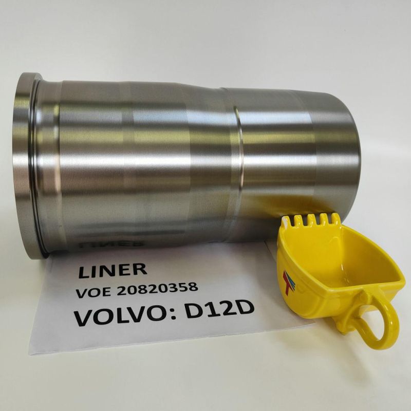 S6d125-3-5 Diesel Engine Part Cylinder Liner 6154-21-2220 Wheel Excavator Diesel Part