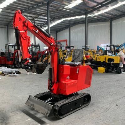 Compact Excavator with Rubber Track Electric Mini Excavator