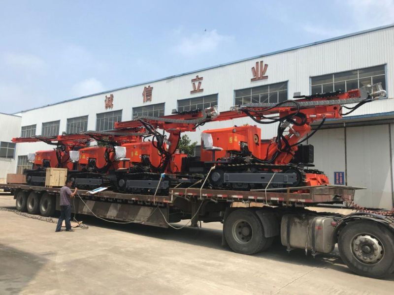 Steel Pile Diving Machine Photovoltaic Pile Driver