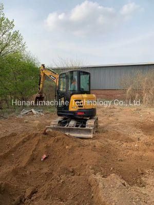 Used Sy35 Mini Excavator in 2017 Good Condition for Sale