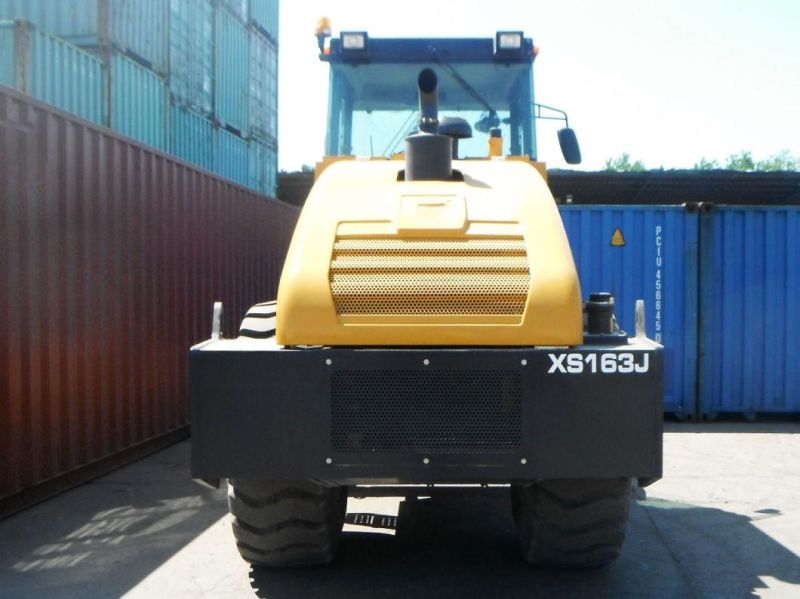 Top Brand 16ton Single Drum Vibratory Compactor Road Roller Xs163j Xs163