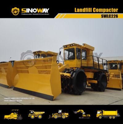 Good Quality 26 Ton Waste Compactors 4WD Garbage Compactors for Sale