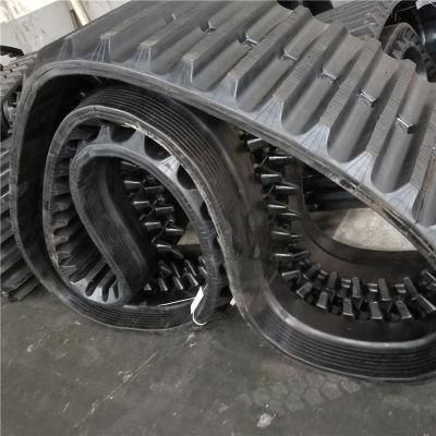 Rubber Track 650*125*80 for Cg70 Dumper Undercarriage