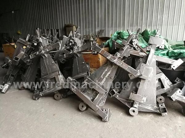 ATV Mini Excavator 9HP Gasoline Engine Wheel Loader Atbh9 Backhoe