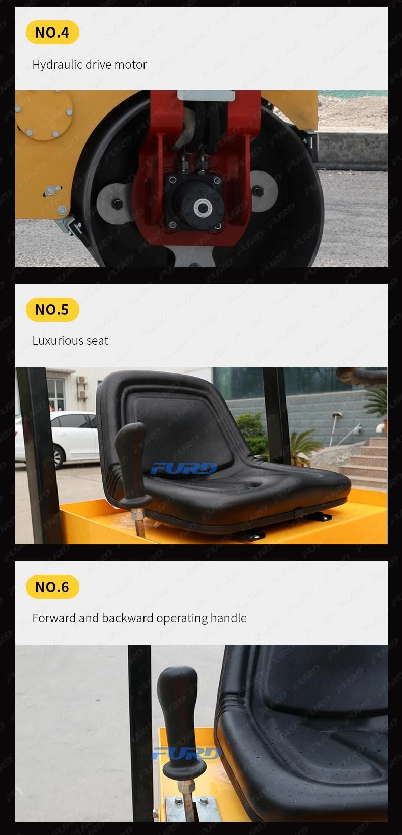 Fyl-860 0.8 Ton Full Hydraulic Double Drum Vibratory Roller