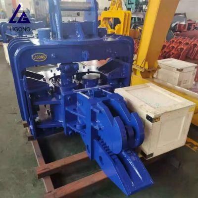 Free Shipping Cat324 Excavator Sheet Pile Vibro Hammer with Installation Pipelines